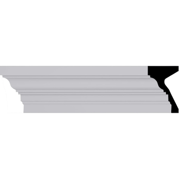 Ekena Millwork Moulding, Polyurethane, 94-1/2 in L, 7-7/8 in H MLD08X05ST - main